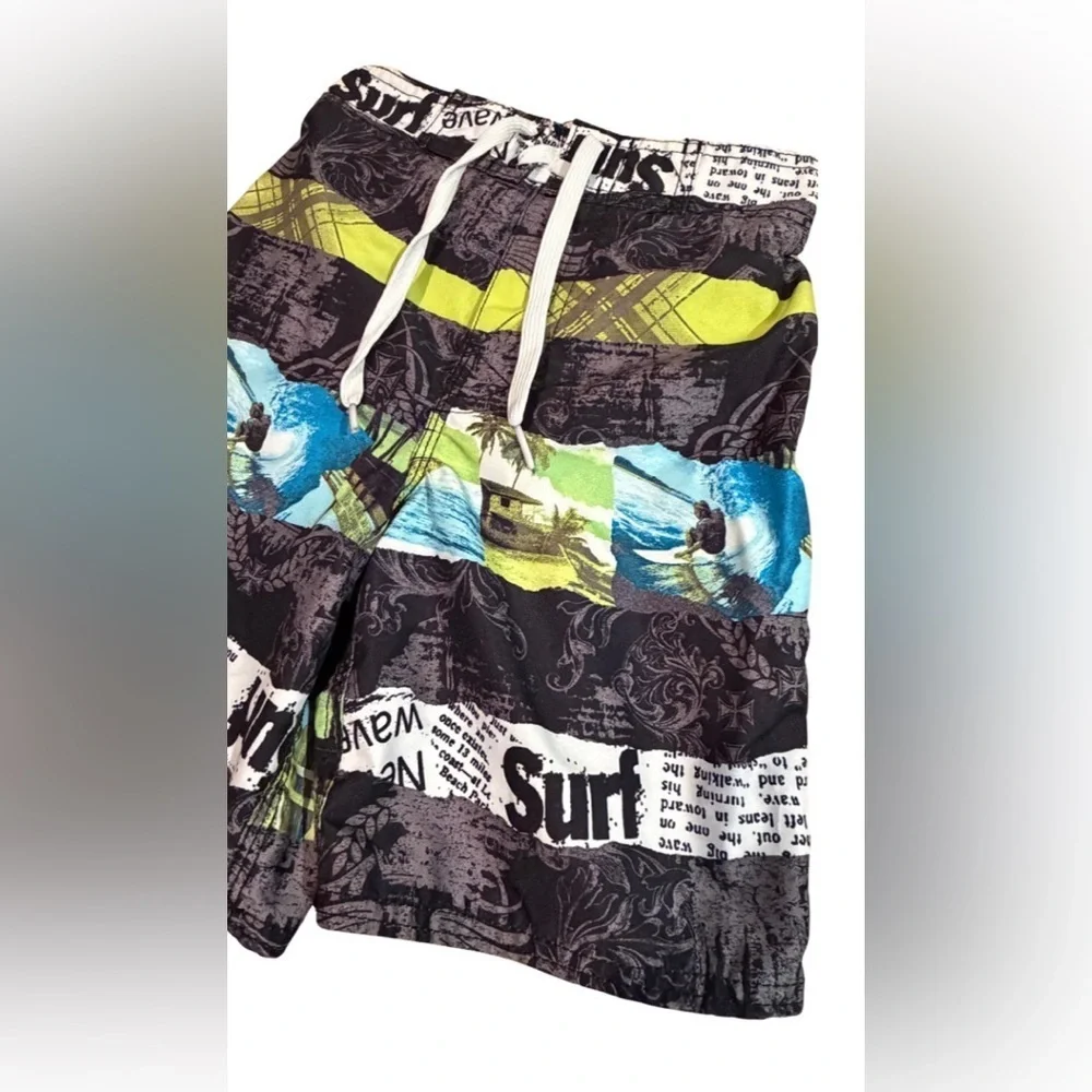Joe Boxer Boys Surf Swim Trunks